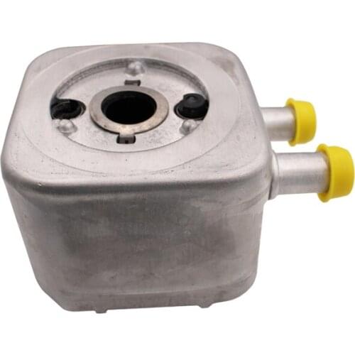 Free Shipping Car Aluminum Oil Cooler Engine Oil Lubrication 028117021E For VW Bettle Golf SHARAN Audi A3 A4 A6 A8 SEAT SKODA