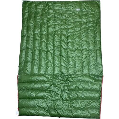 FLAMES CREED Large Ultra Light Down Winter Sleeping Bag Adult Outdoor Camping 90% White Duck Down Sleeping Bag Keep Warm