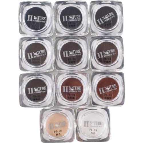 5pcs PCD tattoo ink permanent makeup eyebrow pigment manual embroidered