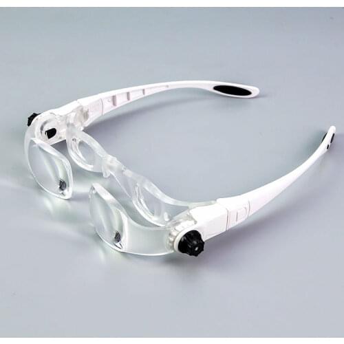 1.5X-3.8X Mobile Phone Eyeglass Magnifying Glass With Mobile Phone Holder Adjustable Glasses Cellphone Screen Magnifier