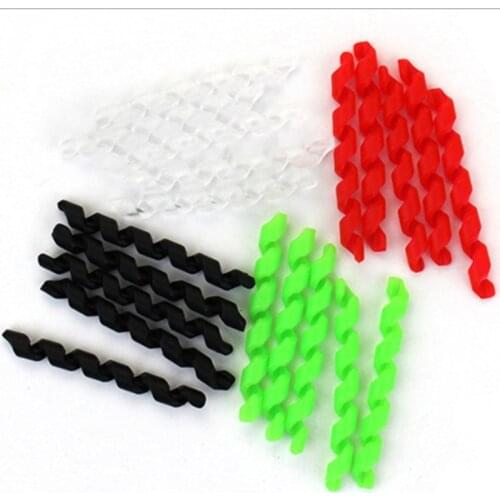 5 Pcs /Pack Bike Brake Cable Housing Protection Rubber Bike Frame Protection Brake Line Shift Cable Plastic Rubber Sleeve