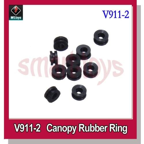 8pcs WLtoys V911-pro V966 V977 V988 V930 K110 K120 RC Helicopter Part Canopy Rubber Ring