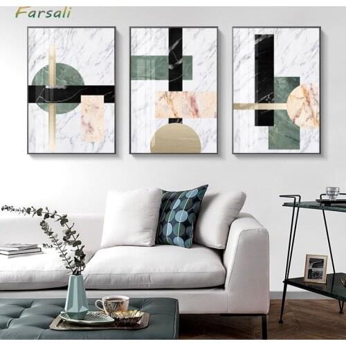 Abstract Yellow And Black Blocks Canvas Painting Fashion Poster Print Strange Thing Wall Art For Living Room Cuadros Home Décor