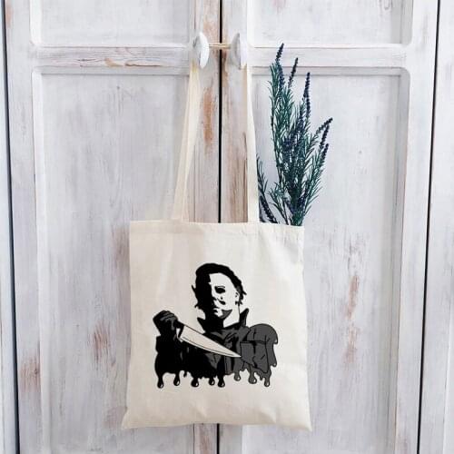 Boogeyman Graphic T Shirts Halloween Horror Movie Graphic Tees Woman Plus Size Tshirts Fashion Summer Gothic Punk Clothes M