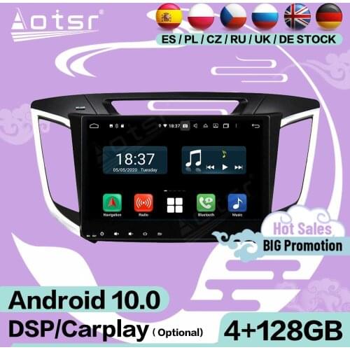 2 Din Multimedia Stereo Android For Hyundai Creta Ix25 2014 2015 2016 2017 2018 2019 GPS Headunit Audio Radio Receiver Head Unit
