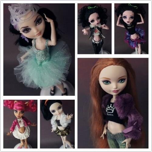 Quality Monstering High Doll Dressing Soft Casual Wear Handmade Clothes Outfit Doll Clothing Set Girl Playing House Toys series2