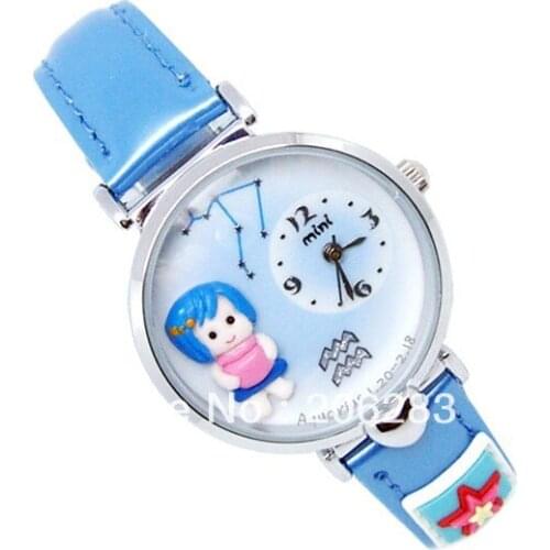 MN801 Fashion originality MINI watch 3D Aquarius watch DIY women watch 1pc+free shipping