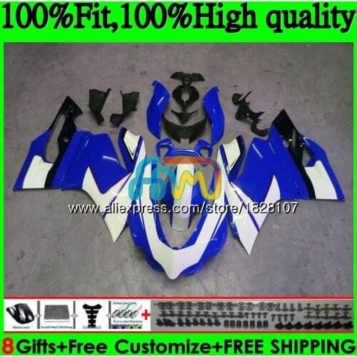 Injection For DUCATI 899 1199 S R Panigale 12 13 14 15 16 77BS.31 1199R 899S 1199S 2012 Blue white 2013 2014 2015 2016 Fairing