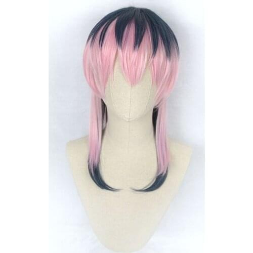 Anime Tokyo Revengers Cosplay Rindo Haitani Wig Heat Resistant Synthetic Hair + Wig Cap