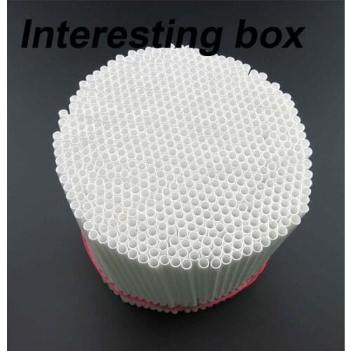 PP plastic tube white plastic tube model hollow tube handmade material DIY accessories 10 pieces