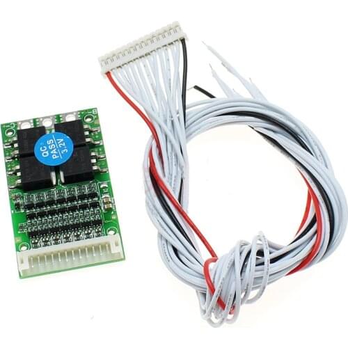 6S/7S/13S 24V 36V 48V Polymer Lithium/Ternary Lithium/ Iron Phosphate/LiFePo4 Battery Protection Board 25A Same Port BMS Board