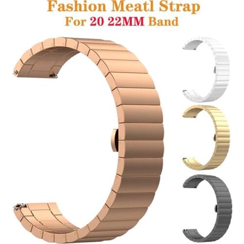 20 22mm For Samsung Gear S3 s2 sport Classic galaxy active 40mm 44mm Band huami amazfit gtr bip strap huawei watch gt 2 42 46mm