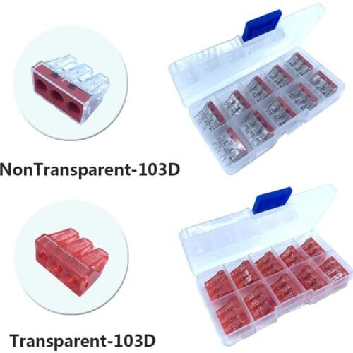 Connector 733-103D 10PCS/Box Insert Type Wire Quick Connect Terminal Block Lighting Accessories China Free Shipping