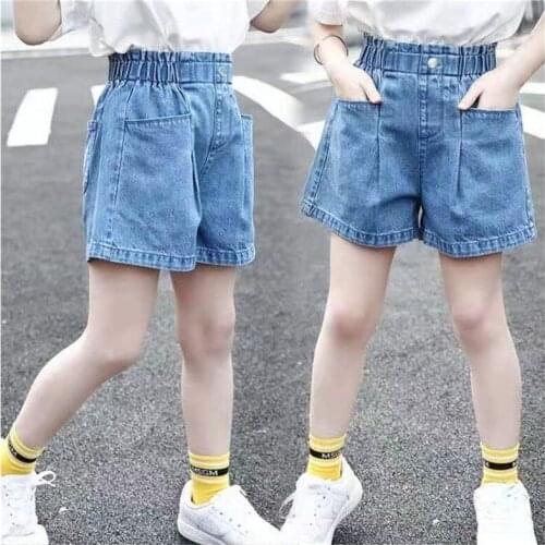 TZEEWA Denim Shorts For Girls