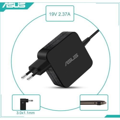 19V 2.37A 3.0x1.1mm AC Adapter Laptop Charger Replacement For Asus UX21E UX31E UX21K UX31K UX42E Notebook Cargador