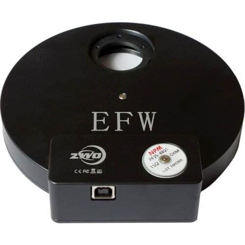 ZWO Electronic 8 Position Filter Wheel - 1.25"/31 mm Sized