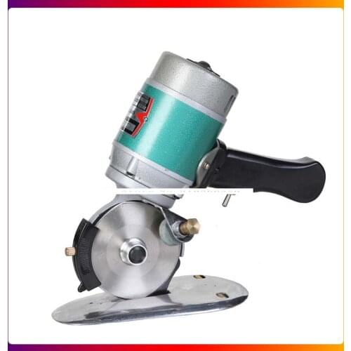 1pcs CZ-Y110 Portable cloth Cutting Machine garden knife cutting machine 110 mm Feed stroke 220V/150W No pole motor Round Knife