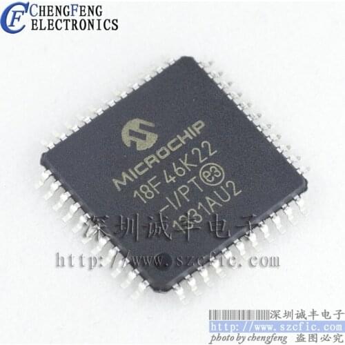 5pieces PIC18F46K22-I/PT MCU