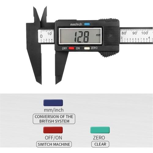 0-150mm Digital Caliper Electronic LCD Vernier Caliper Gauge Micrometer Measuring Instrument