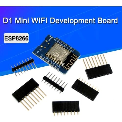 ESP8266 ESP-12 ESP-12F CH340G CH340 V2 USB WeMos D1 Mini WIFI Development Board D1 Mini NodeMCU Lua IOT Board 3.3V With Pins