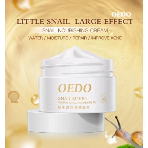 40g Anti Aging Snail Essence Face Cream Whitening Snail Cream Serum Moist Nourishing Lifting Face Skin Care Anti Wrinkle Creams
