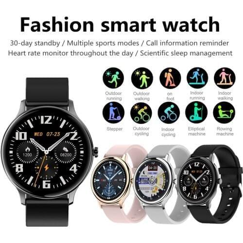 KS5 Fashion Waterproof Sports Data Analysis Blood Pressure Heart Rate Detection Health Detection Smart Watch