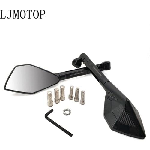 For HONDA CRM250R CRF250L CRF250M CRF1000L CRF 250L 250M CNC Motorcycle Mirrors Moto Rearview Mirrors Side Mirrors accessories
