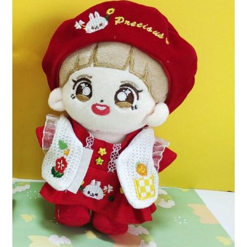 [MYKPOP]KPOP Dolls Clothes & Accessories: Fine Clothes Set 6pcs for 15cm 20cm doll (without doll) Fans Collection SC20072115