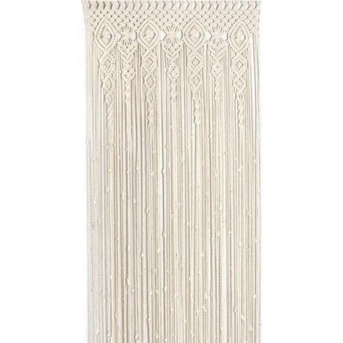 Wall Hanging Curtain Boho Door Window Curtain Bohemian Woven Tapestry Wall Decor Home Ornament For Room Wedding Decoration