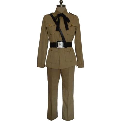 2018 New Style APH Hetalia Axis Powers Belgium Uniform Cosplay Costume