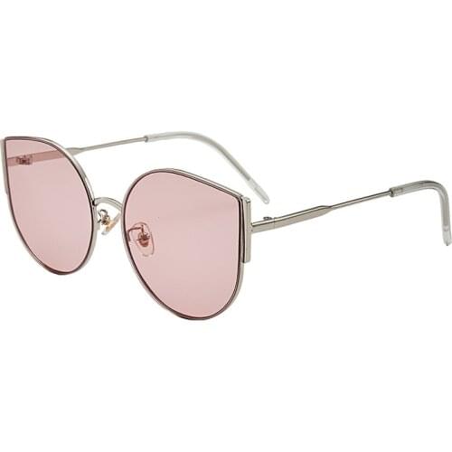 2021 New Cat Eye Sunglasses Driving Goggles Vintage Fashion Framed Triangle UV400 Metal Glasses Men Womens Sunglasses