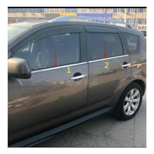 For Mitsubishi Outlander 2007 2008 2009 2010 2011 2012 of the frame window in the bottom beam Panel 4 units