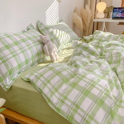 Lattice bedding sets bed sheet set duvet cover set king size bedding set queen size comforter sets luxury cute king size bed