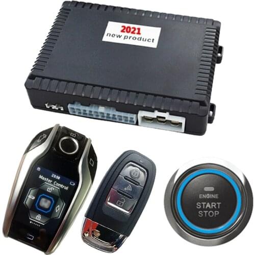 Drop Shipping KOL Cardot Smart Keyless Entry Pke Remote Starter Engine Start Stop Car Alarm
