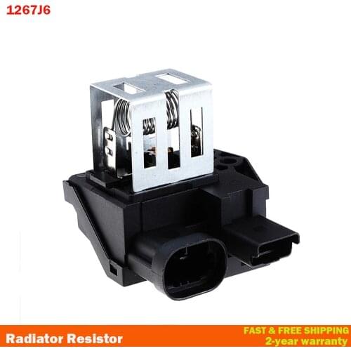 Blower Motor Resistor Heater Fan Auto Parts For Peugeot 1007 207 208 301 407 508 For Citroen C2 C3 DS3 9662872380 1267J6 1267J4