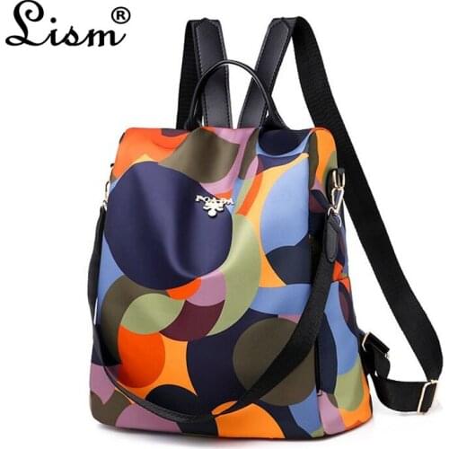 New Backpack Women Oxford Multifuction Bagpack Casual Anti Theft Backpack for Teenager Girls Schoolbag 2019 Sac A Dos mochila