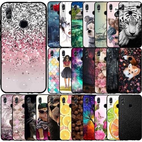 Silicone Case For Huawei Honor 10 Lite Case Soft Tpu Phone Shell Cover For Huawei P Smart 2019 Fundas Coque Etui Bumper Covers