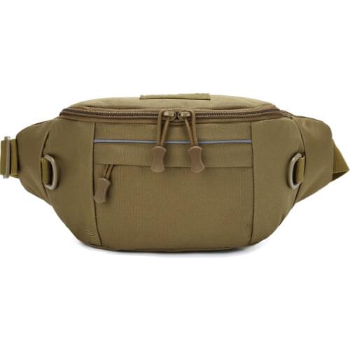 SUUTOOP Man Outdoor Military Tactical Waist Bag Fanny Pack Sports Cycling Pack Shoulder Belt Bag Travel Phone Pouch Bag For Male