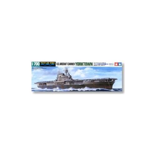 TAMIYA, 1/700, scale, model 31712, World War II Navy, York city class CV-5, York Town aircrafts carrier