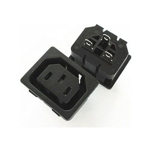 HOT NEW Power socket furniture socket universal accessories nylon pure copper embedded 3 holes 3PIN