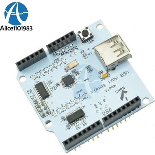 USB Host Shield 2.0 Board Module for Arduino MEGA ADK Compatible for Android ADK Diy Electronic PCB Board