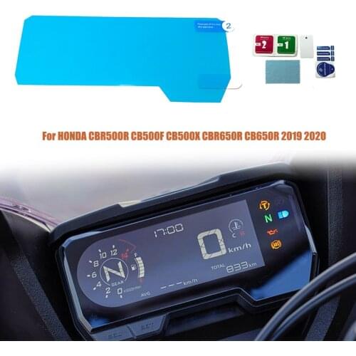 Motorcycle Cluster Scratch Protection Film Screen Protector For HONDA CBR500R CB500F CB500X CBR650R CB650R 2019 2020 2021