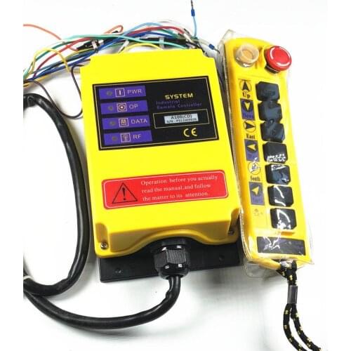 1PCS 3 Motions 1 Speed Crane Hoist Lifter Conveyor Wireless Remote Control System