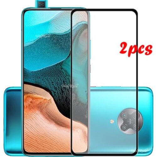 2PCS For Xiaomi Redmi K30 Pro Glass For Redmi K30 Pro Tempered Glass HD Full Cover Glue Screen Protector For Redmi K30 Pro Glass