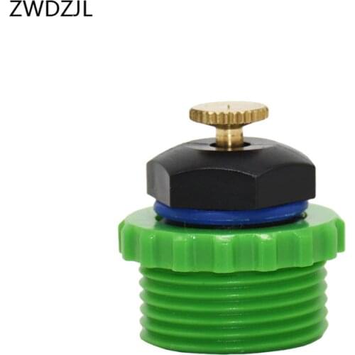 Irrigation Refracting Sprinkler Male 1/2 Atomizing nozzle 3/4 Adjustable Fountain Pond Water Spray Garden 3 Pcs