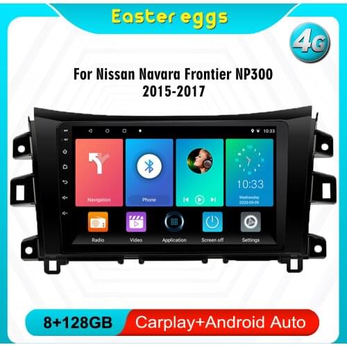 Eastereggs 9" For For Nissan NAVARA Frontier NP300 2016-2018 Car Radio Multimedia Video Player Navigation Android 2din NO DVD
