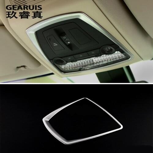 Car styling Dome Reading Light Decoration Frame Stickers Cover Trim accessories For BMW X3 F25 X4 F26 5 series F10 Accessories