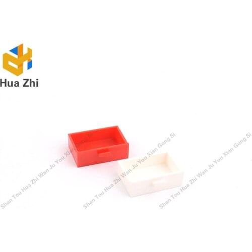 10PCS 4536 Cupboard 2 x 3 Drawer Building Blocks Parts MOC DIY Education Build Toys Brick