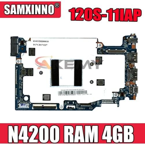 For Lenovo 120S-11IAP S130-11IGM notebook motherboard CPU N4200 N4100 RAM 4GB support M2 SSD hard drive tested 100% work