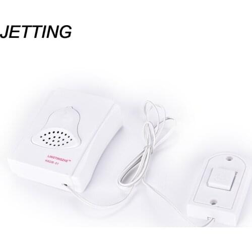 1PCS New White Wired Easy Installed Electronic Door Bell 88cm Wire Doorbell Electronic Door Bell